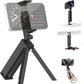 ULANZI SK-20 Travel Essentials Airplane Phone Holder, Phone Tripod 360° Rotation,Travel Must Have Handsfree Cellphone Stand for Desk,Flight Essential Universal Adjustable Stand for Train Table