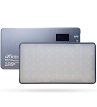 HIFFIN HF-138 Pro Portable Pocket RGB LED Video Light with 21 Lighting Effect Modes, 4000 mAh Inbuilt Battery