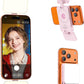 Ulanzi GL01 Magnetic Selfie Light Dual LED 2700-6500K Type-C Rechargeable MagSafe iPhone Pink/Black