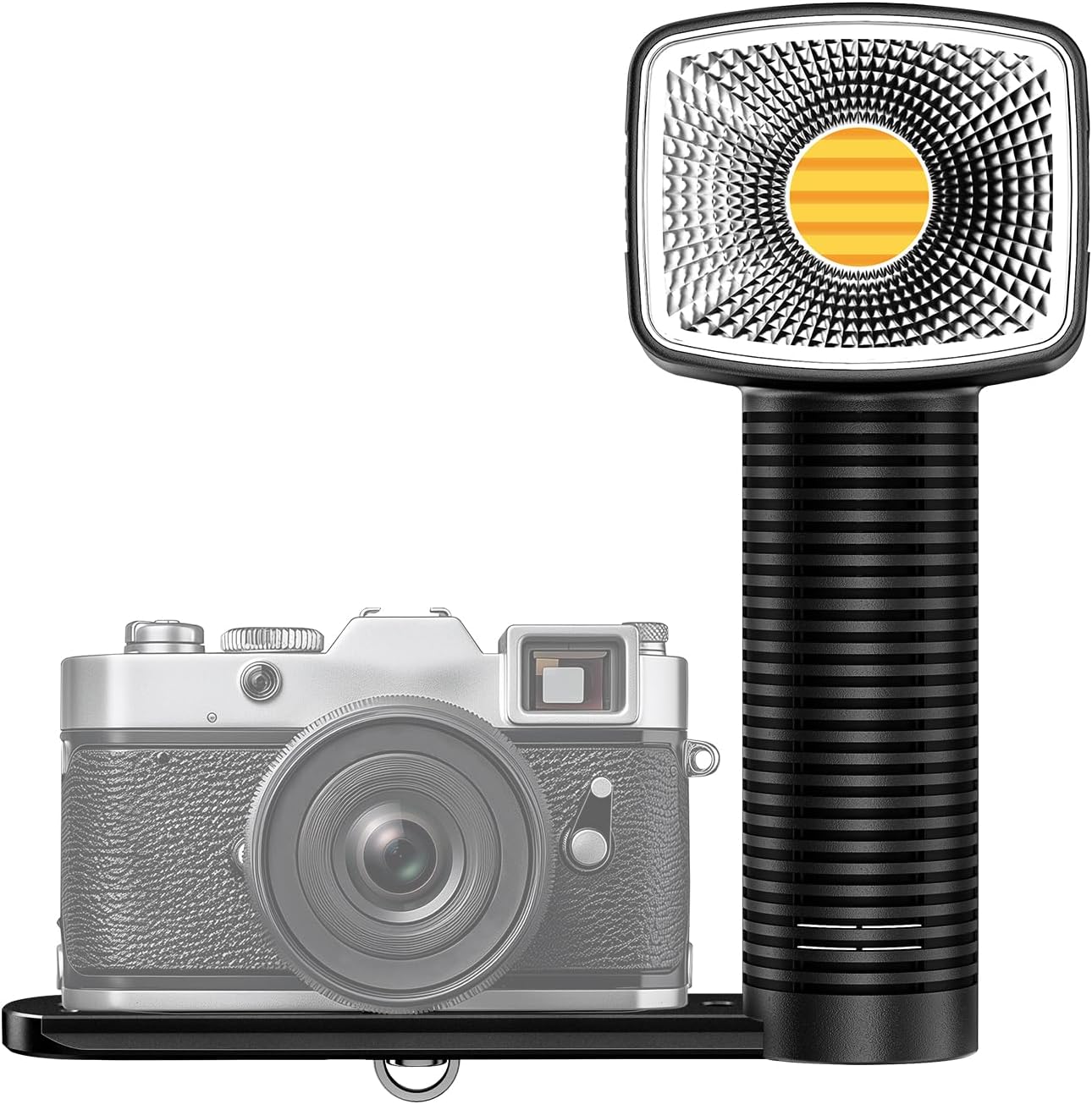 LENSGO 40SHC 40W Bi-Color Video Light, CRI96+, Dimmable, 8 Effects, Softbox