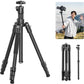 ULANZI TT53 Camera Tripod, 70.8” Travel, Heavy Duty Foldable, 360° Ball Head UKA Plate