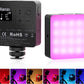ULANZI VL49 Pro RGB Video Light, 2500-9000K, Dimmable LED Panel, Magnetic