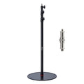 6.10ft Round Base Light Stand and Monopod, Adjustable Floor Stand, 82 Inch Height