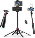 ULANZI MT44B Auto Pop Tripod 59" w Remote, Dual Mount, 360° Head