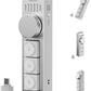 Ulanzi AU05 Wireless AI Keyboard with Microphone | 3 Buttons & 1 Dial | One-Touch Voice Dictation