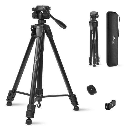 HTR-500 1700mm Lightweight Tripod | 5kg Load | DSLR & Mobile Stand