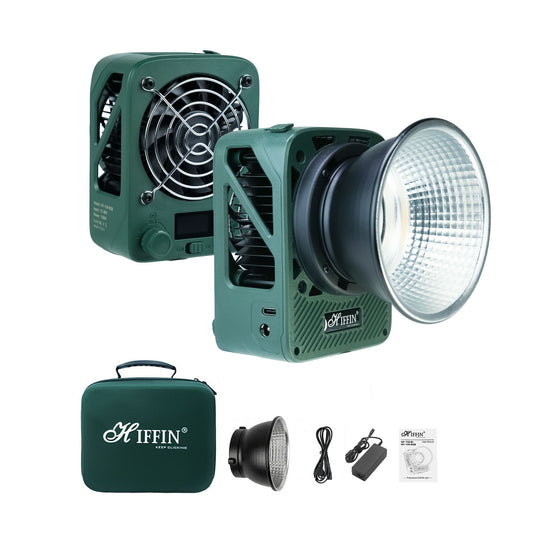 HF-150W Bi-Color LED 150W Fan App Control 2700-6500K 18300Lux CRI95+ Dim1-100%