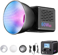 ULANZI C60RGB 60W RGB COB LED Light 2500-6500K CRI95+ 20FX Bowens