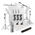 HIFFIN White Screen Backdrop 6x10 ft with 9 ft Stand - 6x9 ft Photography Backdrop with 2 Pcs Spring Clamps, 1PCs Carry Bag (T Shape Kit C2 C1 W & Single Holder Kit M3)