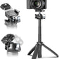 ULANZI MT-46 Aluminum Tripod, F38 Plate, 360 Ball Head, Cold Shoe, 4-Level Adjust