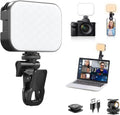 Ulanzi VL100X Selfie Clip LED Light, 2500-6500K Bi-Color, 2000mAh, Phone/Laptop Panel