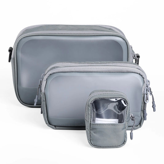 Ulanzi BP15 SeeClear Tech Pouch Transparent Storage Bag 3-in-1 set Organizer