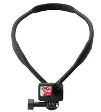 TELESIN SE Neck Mount for GoPro Insta360, Hand Free POV Selfie Holder Video Vlog Necklace Lanyard Strap Attach for Go Pro Max 11 Mini Hero 11 10 9 8 7 6 5 Insta 360 X2 X3 DJI Action 2 3 Accessories