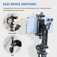 Ulanzi MA53 Phone Tripod Adapter, Arca/UKA, 2 Cold Shoe, 360° Metal Mount