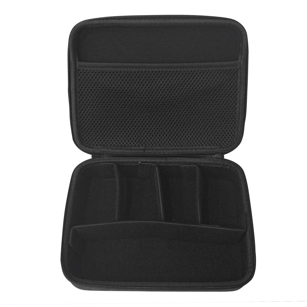 TELESIN Carrying Case for Go pro Hero, DJI Osmo Pocket Action, Insta360 One X, More, Hard Protective Travel Bag with 4 Moveable Dividers for More Accessories, Black