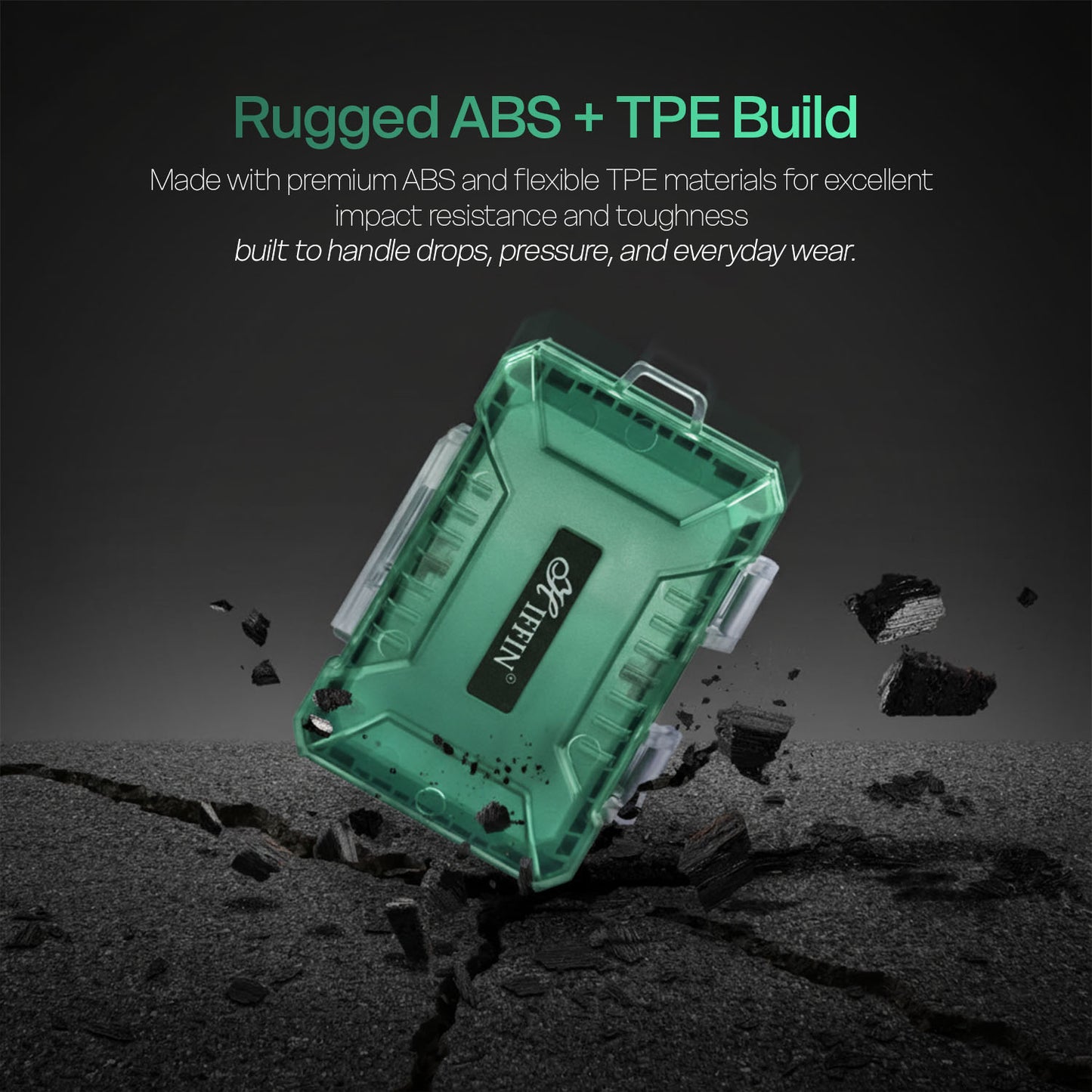 29-in-1 ABS+TPE Waterproof Memory Card Case for CFexpress A/B, SD, TF & SIM