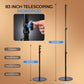 6.10ft Round Base Light Stand and Monopod, Adjustable Floor Stand, 82 Inch Height