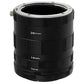 HIFFIN® Macro Three-Ring Extension Tube for Nikon D5000 D5100 D5200 D7000 D7100 D3000 D3100 D3200 D90 D600 D610 Camera AccessoryS