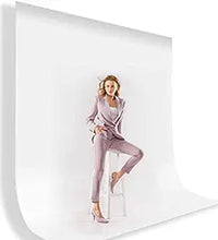 HIFFIN 8x14 Ft, White Professional Backdrop for Background Photography Background Stand for Photo Light Studio Accurate Size 8x14 Ft,