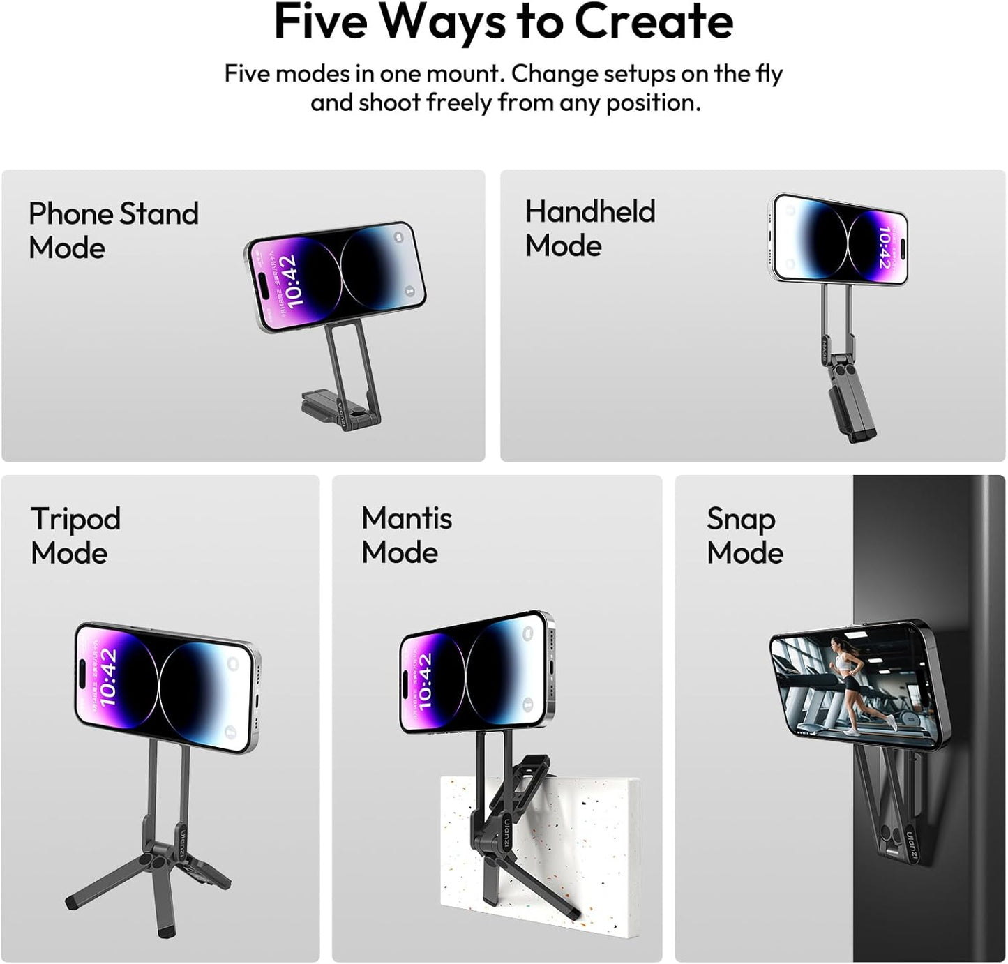 ULANZI MA38 Magnetic Phone Tripod Magsafe iPhone 17/16/15/14/13/12