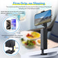 ULANZI SK-20 Travel Essentials Airplane Phone Holder, Phone Tripod 360° Rotation,Travel Must Have Handsfree Cellphone Stand for Desk,Flight Essential Universal Adjustable Stand for Train Table