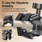 ULANZI CO78 3-Jaw Super Clamp, Cold Shoe, 1/4"-20, ARRI Pins Mount