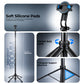 H22 Selfie Stick Tripod, 71in Quadrapod, Remote, 360° Rotation, Detachable Mount