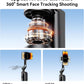 TELESIN 63" Smart Auto-Face Tracking Tripod, 360° Rotation, Remote & Gesture Control