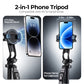 H22 Selfie Stick Tripod, 71in Quadrapod, Remote, 360° Rotation, Detachable Mount