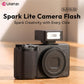 ULANZI SL01 Mini Flash GN8 6500K, 4-Level Speedlite for DSLR Cameras