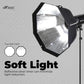 Bowens Mount 65cm/90cm Octagonal Softbox – Lightweight Portable Diffuser for LED Video Light