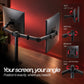 MS24 Dual Monitor Arm, 13–32in, Up to 10kg/22lbs, VESA 75x75/100x100, Desk Mount