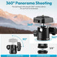 ULANZI TT53 Camera Tripod, 70.8” Travel, Heavy Duty Foldable, 360° Ball Head UKA Plate