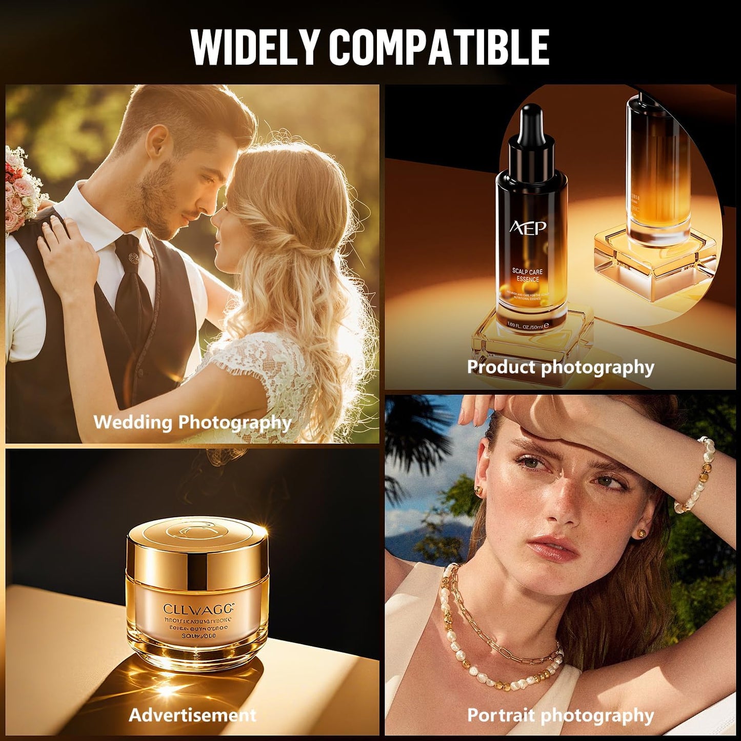 LENSGO 40SHB 40W Bi-Color Video Light, CRI96+, 8 Effects, Softbox, Rechargeable