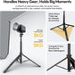 ULANZI MT93 1/4" Light Stand Tripod, 63" Adjustable, Auto-Open, UKA Quick-Release Ball Head