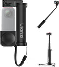 ULANZI MT-44 Extendable Vlog Tripod, Selfie Stick & 360° Ball Head for Phone & Camera
