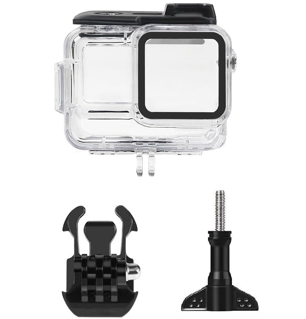 HIFFIN 60M(197ft) Waterproof Housing Case Compatible with Insta360 Ace Pro, Accessories for Insta 360 Ace Pro Waterproof Case, Protective Underwater Dive Housing Shell with Bracket Accessories