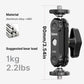 ULANZI R102 Magic Arm Double Ballhead 1/4'' Screw Monitor Mount Bracket