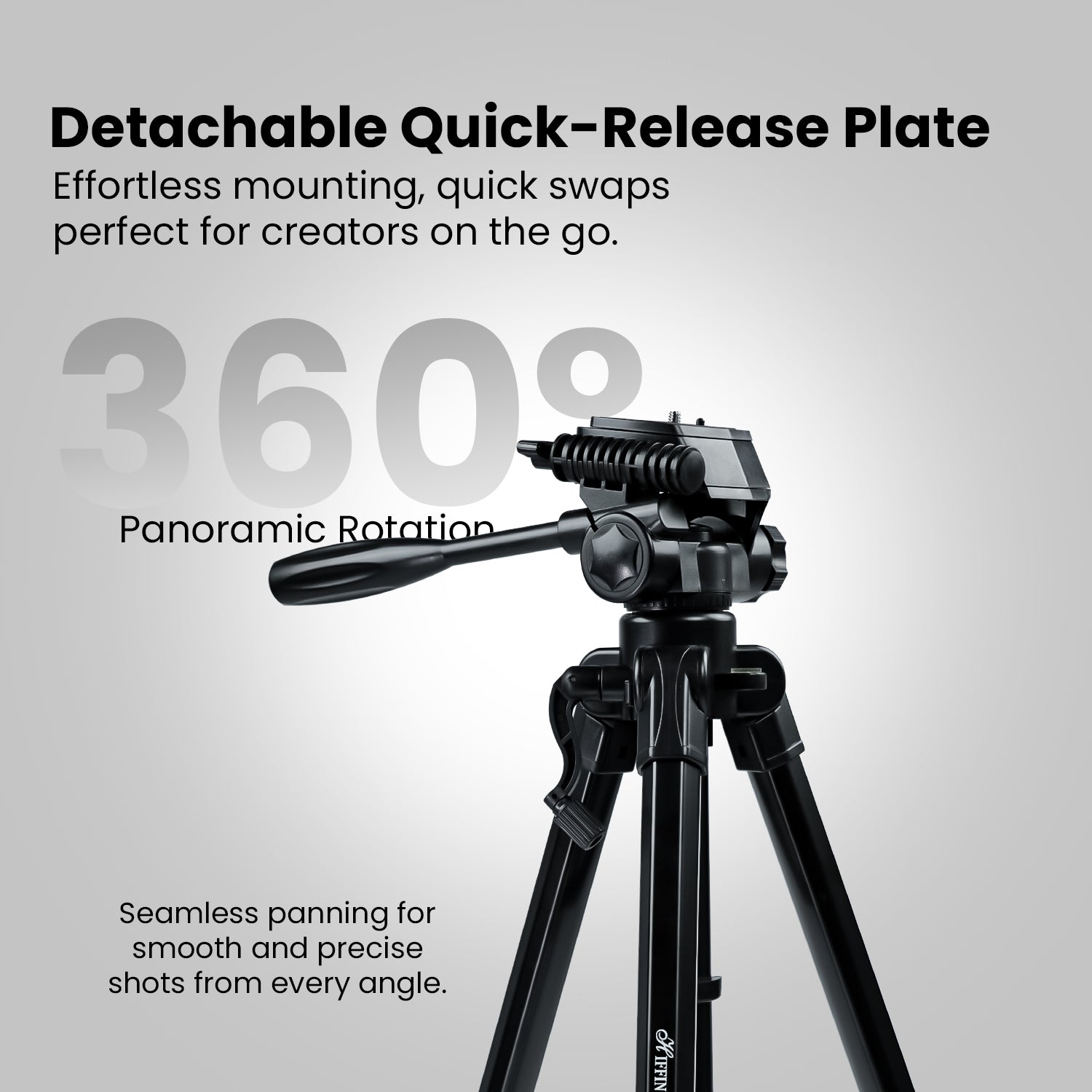 HIFFIN HF-3600 Portable Travel Camera Tripod - Main Image