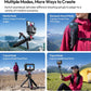 ULANZI MT55 Magnetic Mini Selfie Stick Tripod for Insta360 GO Ultra- Snapgo