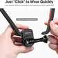 ULANZI Go-Quick II Neck Mount Magnetic Holder for GoPro, DJI, Insta360