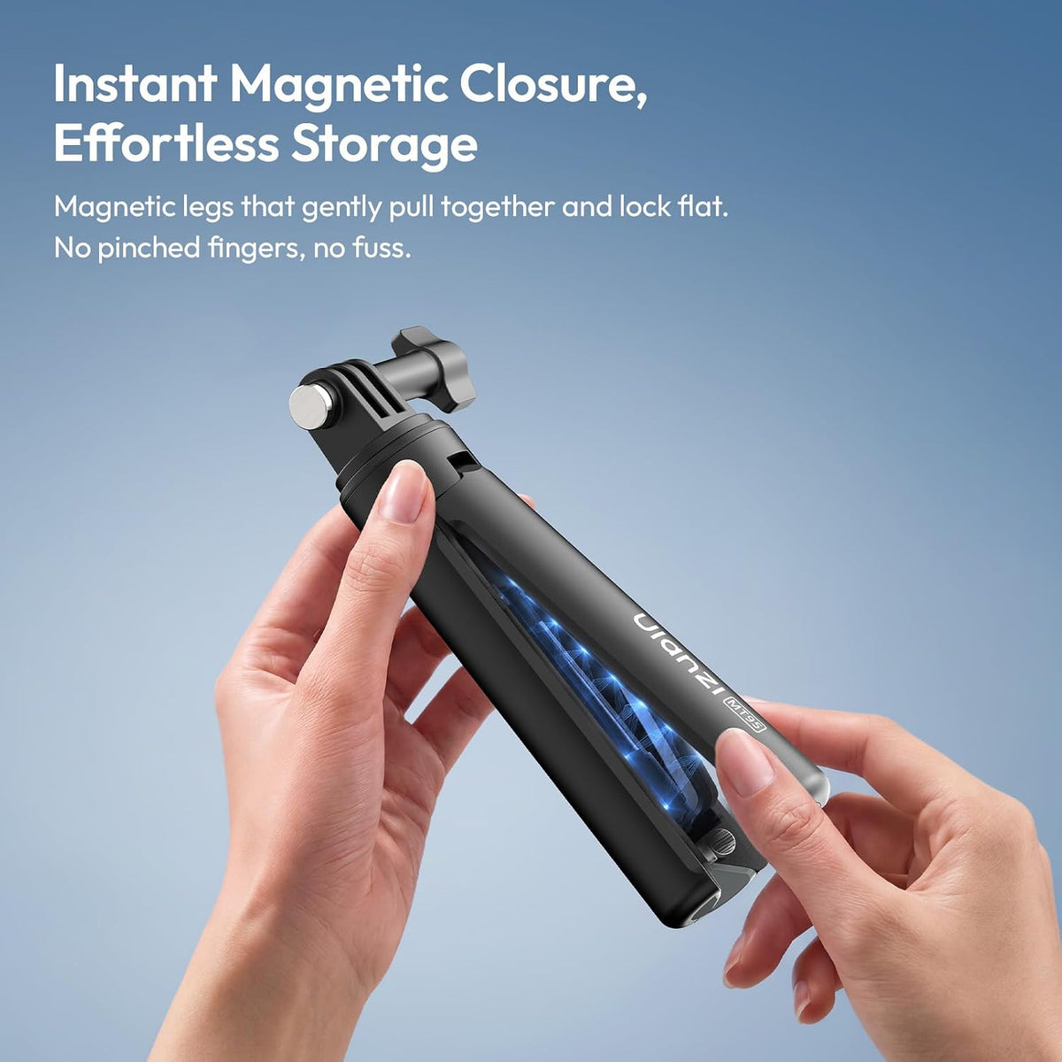 ULANZI MT95 Tripod, 1/4inch screw mount & Gopro Adapter