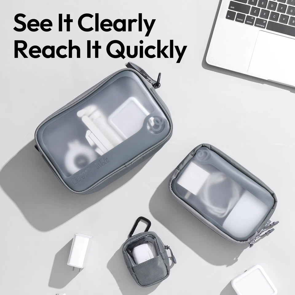 Ulanzi BP15 SeeClear Tech Pouch Transparent Storage Bag 3-in-1 set Organizer