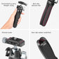 ULANZI MT-47 Mini Tripod, 360° Ball Head, Arca Plate, DSLR/Vlog/Selfie Use