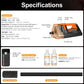 LENSGO 100W (Smoke Master Pro) Fog Machine Remote Portable Stage Photo