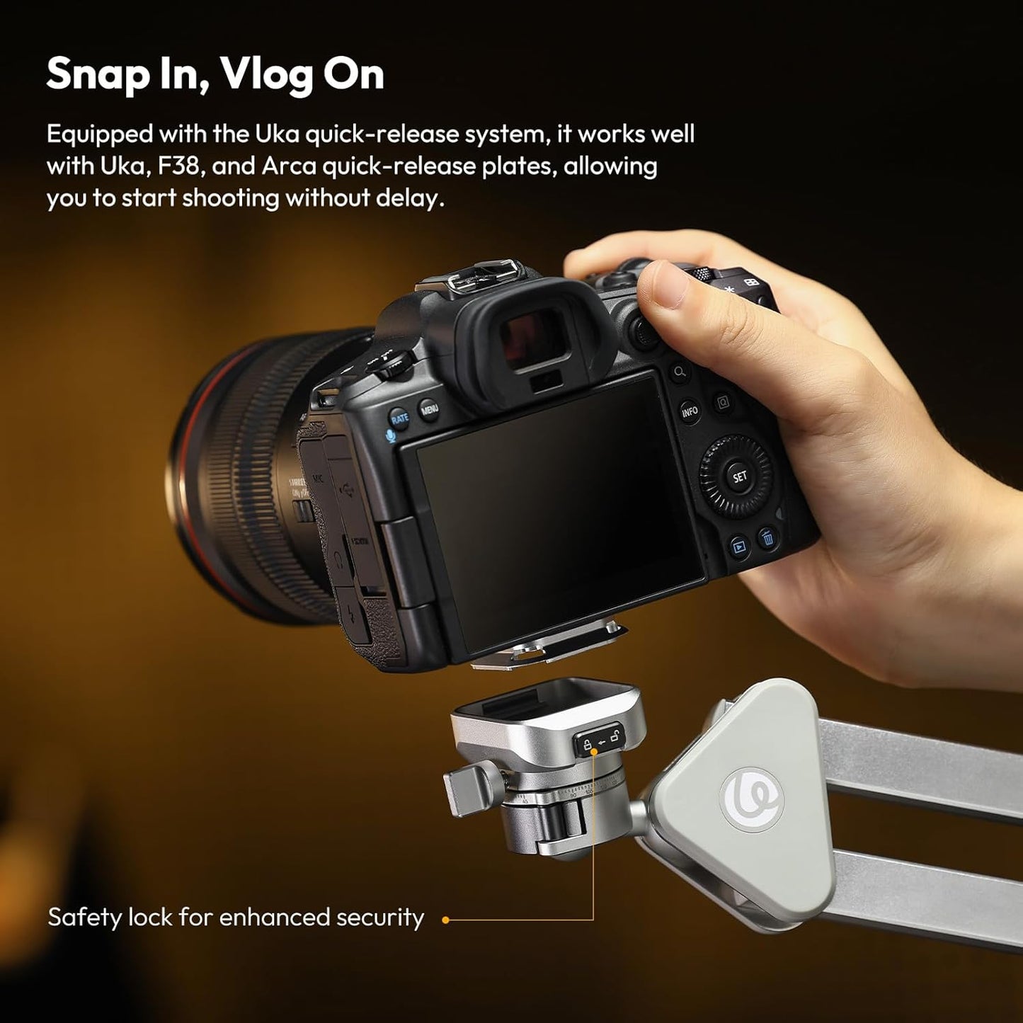 ULANZI TH04 Camera Overhead Tripod Mount