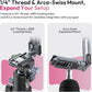 ULANZI MA37 Magnetic Quick Release Mini Tripod for DJI Osmo Action 3/4/5 Pro