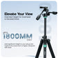 Professional Portable Tripod Monopod with 3 Way Pan Head
