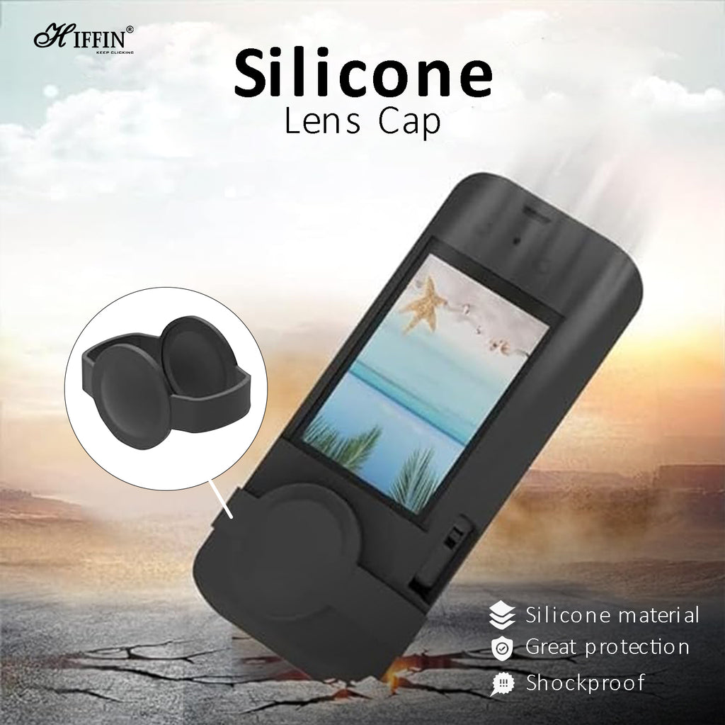 Hiffin Action Camera Accessories Kit for Insta 360 ONE X3 - Accessories Bag with Protective Frame, Carry Bag, Lens Guard, Silicone Case, Lens Cap, Screen Tempered Film Protector