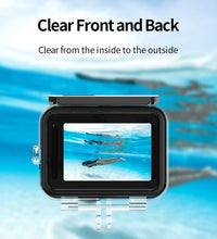 HIFFIN® Waterproof Housing Case for GoPro Hero 9 Black(2020), 196FT/60M Waterproof Case Diving Protective Housing Shell for GoPro Action Camera